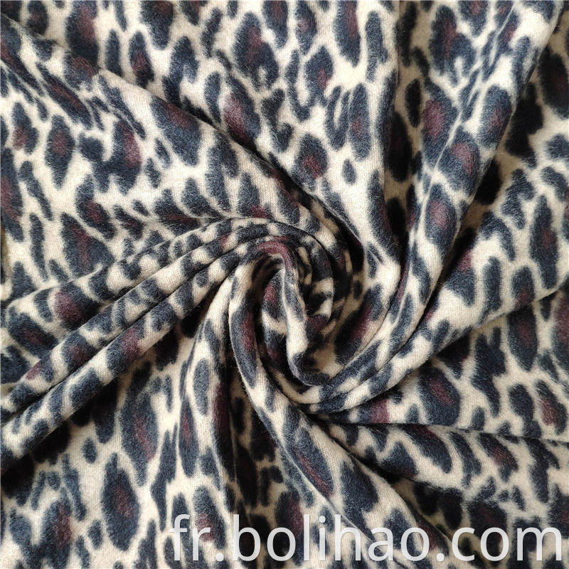 printed polar fleece 